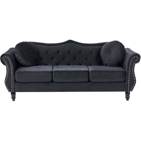 Il divano Chesterfiled in velluto - divano chesterfield