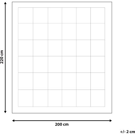 Piumino 4 Stagioni Doppio Strato in Cotone di Japara e Poliestere Anallergico 200 x 220 cm Howerla
