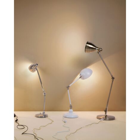 Lampada da tavolo moderna in colore bianco opaco - Meramec