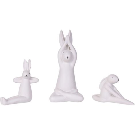 3 PCS conigli personaggio decorazione Bunny decorazioni tavolo 