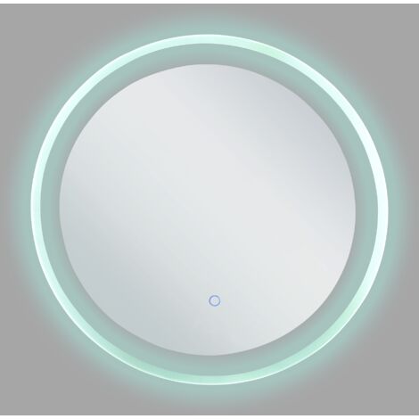 Specchio da Bagno Rotondo con Luci LED ø 58 cm Brinay