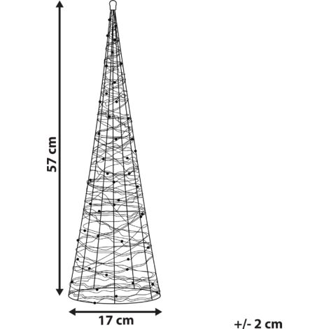 Albero Luminoso LED A Forma Di Foglia D'acero: 61 Cm Con 24 Luci. Decorazione Autunnale E Natalizia Con Timer. Perfetto Per Centrotavola!