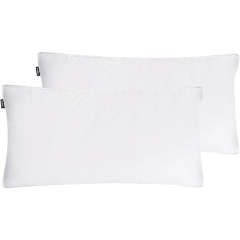 Set Di 4 Cuscini In Piuma 40x40 Cm - Anallergici, Per Letto, Ideali Per Allergie E Bambini - Foto 3