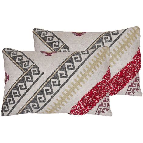 Tappeto In Cotone Con Frange Motivo Geometrico 140 X 200 Cm Beige E Nero In Cotone 160 X 230 Cm Rettangolare Con Nappe Motivo Geometrico Stile Boho Per Soggiorno Camera Da Letto 64446495