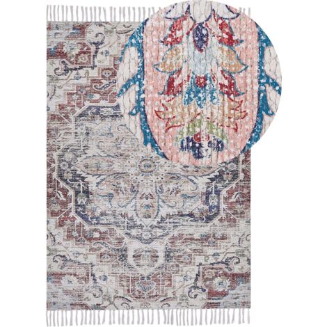 Tappeto orientale anticato soggiorno multicolore 150 x 230 cm Kelkit (1/5)