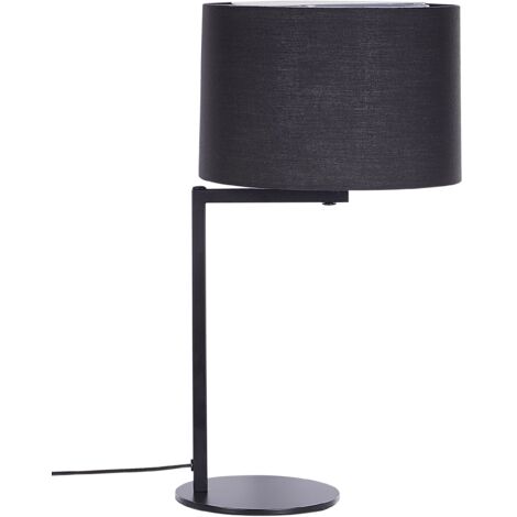 Home Sweet Home Base Lampada Da Tavolo E27 – Moderna, Nero, Con Interruttore Su Cavo 1,8 M – Per Camera Da Letto E Studio - 4