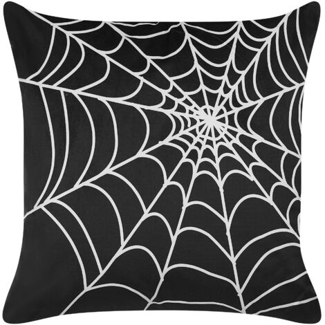 Tovaglia di Halloween Runner da tavolo decorativo Festa di Halloween Poliestere Cotone Zucca Azzurro cielo