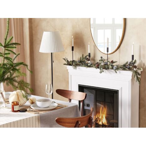 Confezione Da 3 Vischio Natalizio Artificiale Con Bacche Rosse E Pigne - Decorazione Festosa Fai-da-Te Per Porte, Finestre E Alberi - Crea L'Atmosfera Di Natale