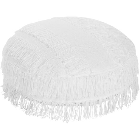Cuscino Rotondo Copri Pavimento Mandala 22/32 Cm, Cotone Indiano Fatto A Mano, Colori Multicolor