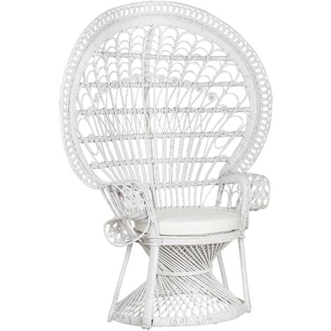 Poltrona Da Esterno In Rattan Outsunny - Con Cuscino Grigio/Beige, Forma A Goccia Boho - Foto 4