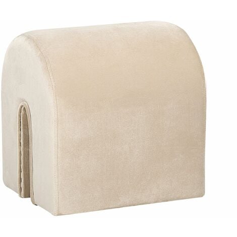 pouf quadrato in velluto di design moderno, cm 38 x 38 x 38 h