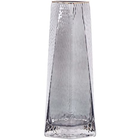 Vaso da tavolo in vetro rettangolare conico da 12 on