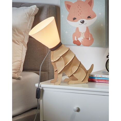 Lampada da tavolo bianca Isna