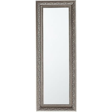 Specchio da parete cornice argento 51 x 141 cm ASPEN - Oro