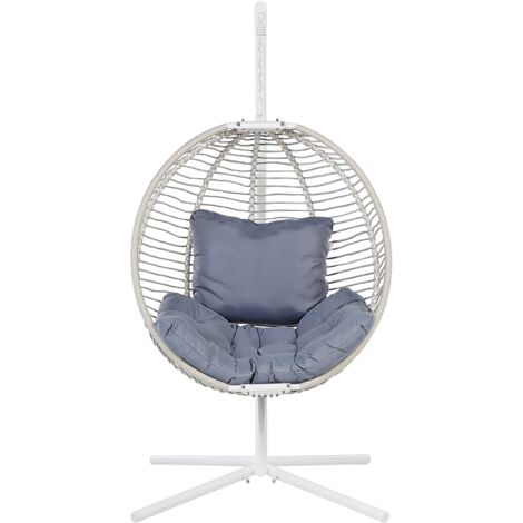Cuscino Per Sedia 48x50 Cm Spessore 5 Cm – Impermeabile Per Esterno/Interno – Fodera Rimovibile Con Cerniera E Lacci