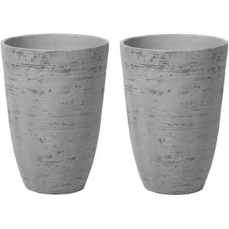 Vaso decorativo da interno | Albero della Vita Colore grigio su fondo bianco