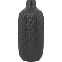 Vaso decorativo EMAR Gres porcellanato 31 cm Nero