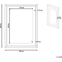 Cornice portafoto KR1 materiale sintetico Blu 60 x 80 cm