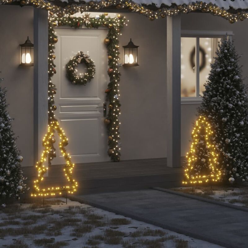 Blachere Illumination - Arbre de Noël mural, guirlande led