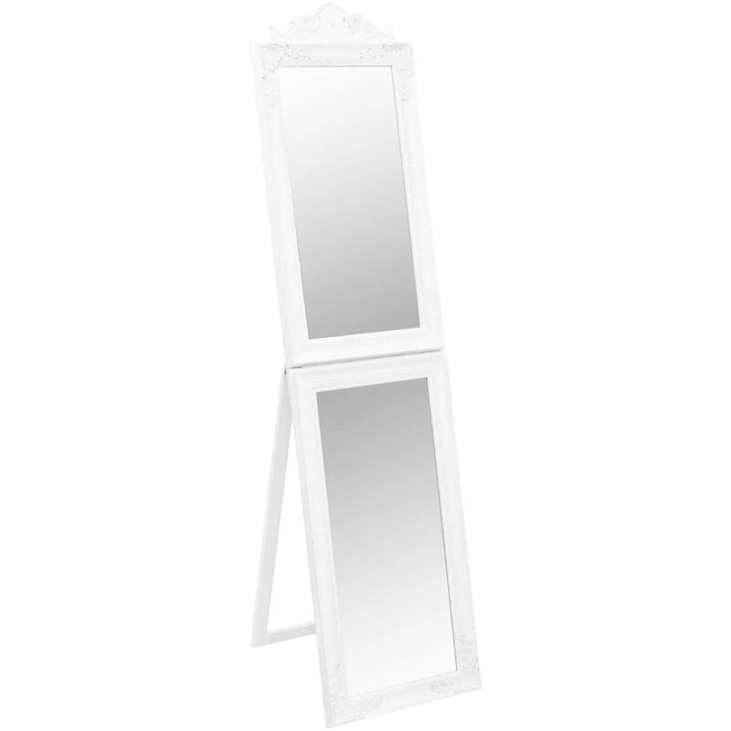 Miroir led de maquillage murrieta avec lumière réglable et port usb , blanc  - Conforama