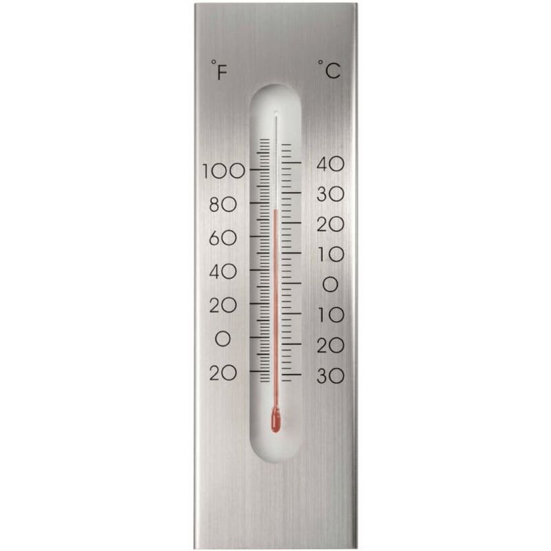 Thermomètre intérieur / Extérieur filaire Blanc - Otio - La Poste