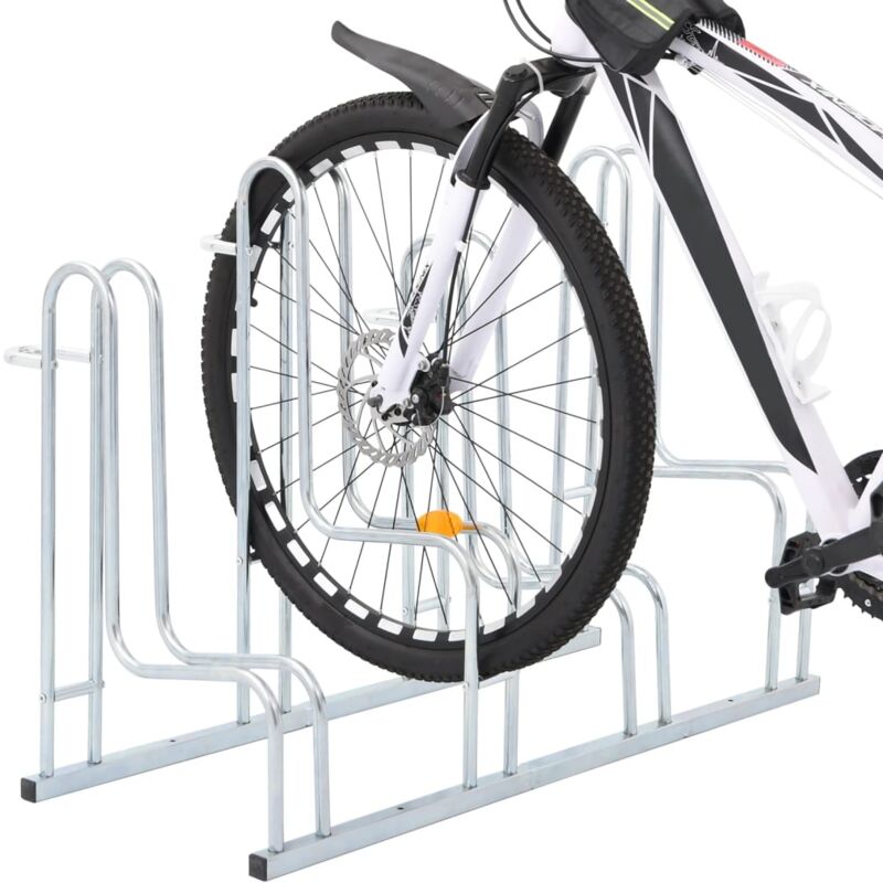 Support Vélo Sol Pliable Acier - Porte-Vélo Autoportant Pour 20'' à 29'' Garage Et Maison