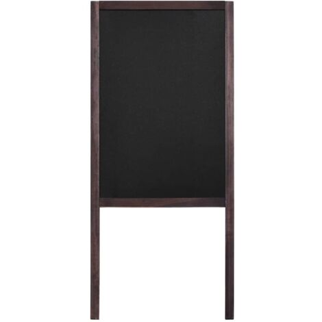 Tableau Noir Double Face A3 Chalkboards UK – Sans Cadre, Surface Facile à Nettoyer – Pour Craie Liquide Ou Craie Classique