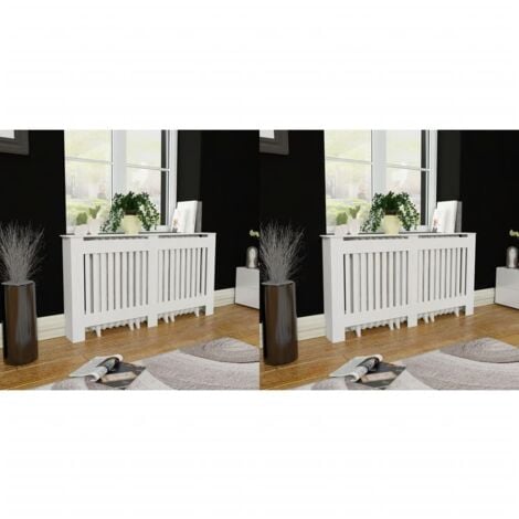 ECD Germany Cache-Radiateur Chauffage Moderne - 152x19x82 cm