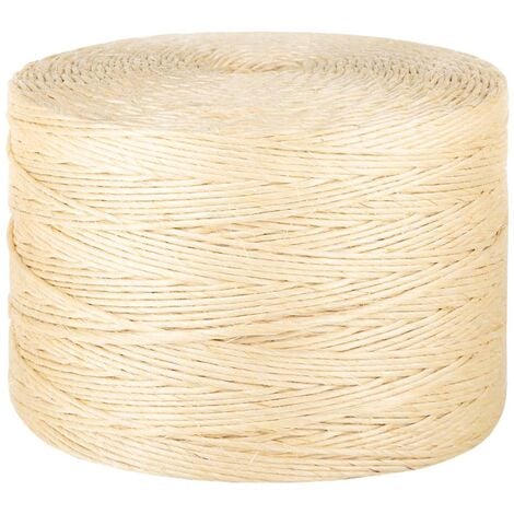 Corde triple fil en fibres de sisal - bobine 500 g