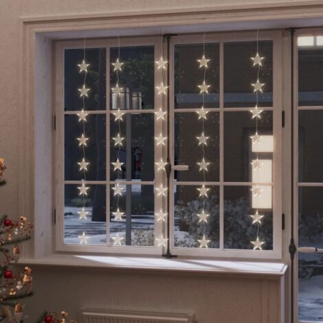 Guirlande lumineuse à étoiles LED 200LED Blanc chaud 8fonctions