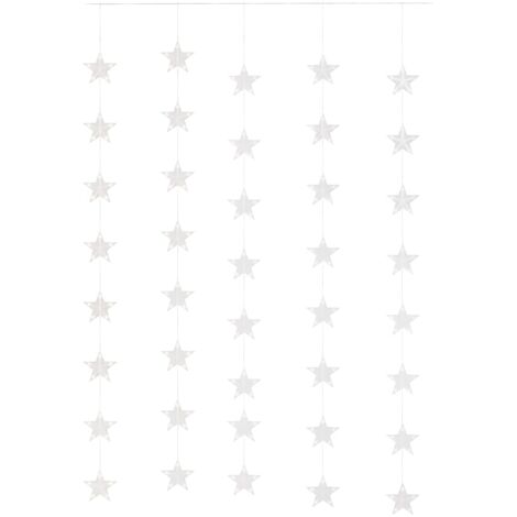 Guirlande lumineuse à étoiles LED 200LED Blanc chaud 8fonctions