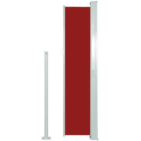 Auvent Lat Ral R Tractable X Cm Rouge