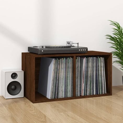 Meuble pour platine vinyle et casier range-disques