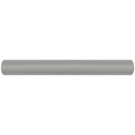 Vidaxl écran en treillis acier inoxydable 60x2000 cm argenté 150891