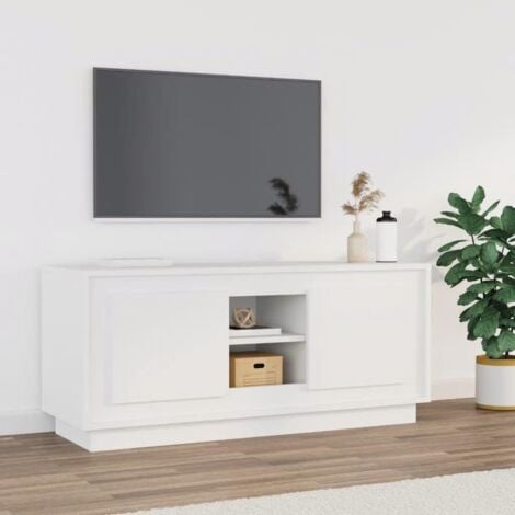 Meuble TV suspendu, D: L: 170 cm, H : 34 cm, P : 32 cm. Rangement