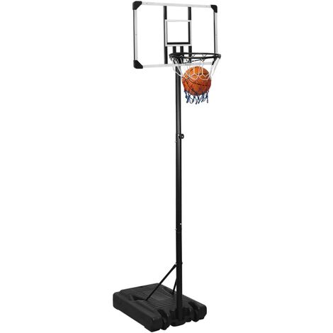 SPORTNOW Panier de basket extérieur sur pied, hauteur réglable 2