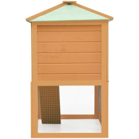 Cage double pour animaux Bois
