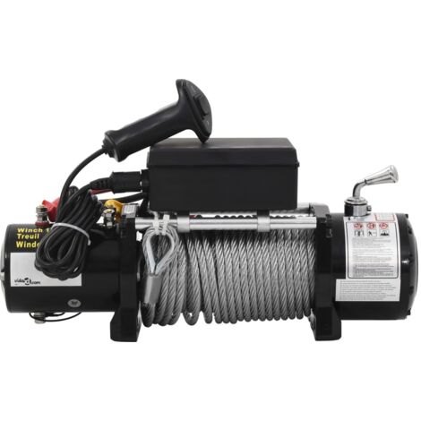 Treuil électrique 12V 1360Kg / 2720Kg 1000W, Treuil à câble