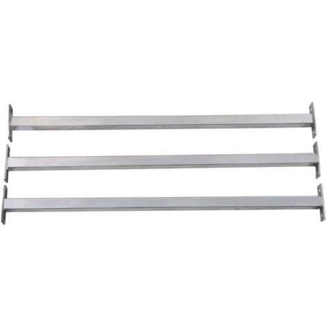 Barres de fenêtre réglables de sécurité 3 pcs 710-1200 mm