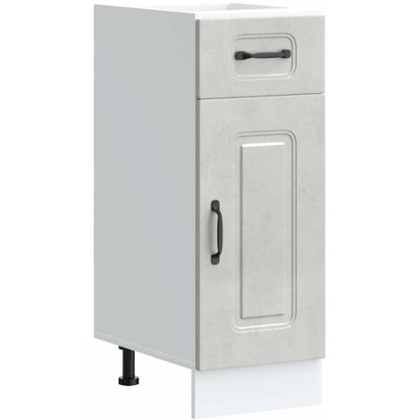 Armoire de cuisine Kalmar sonoma gris bois d ingénierie | Leroy Merlin