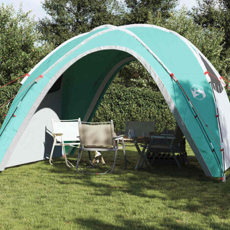 The Living Store Tente de camping 2 personnes vert imperméable - Tente