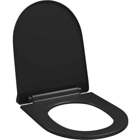 Siège De Toilette à Fermeture Douce Zuvo - Forme O, Libération Rapide - Charnières Réglables - Blanc - Standard Britannique