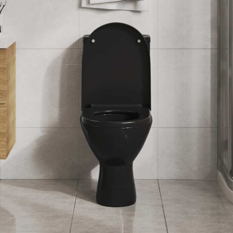 Siège De Toilette à Fermeture Douce Zuvo - Forme O, Libération Rapide - Charnières Réglables - Blanc - Standard Britannique