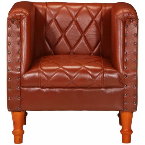 Cuir de chèvre véritable marron 1,1 mm Cuir de mouton souple Fait à la