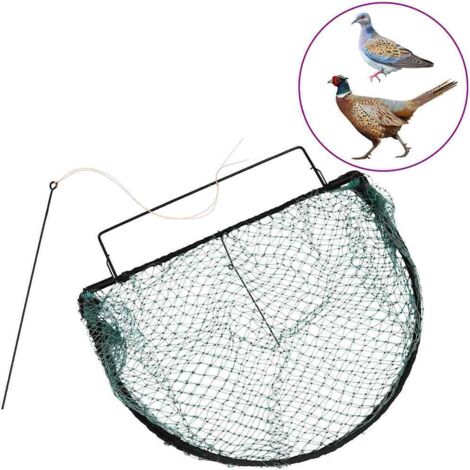 vidaXL Piège à Oiseaux Vert 20 cm Acier