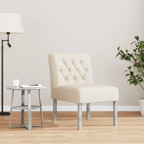 Fauteuil Blanc Modulable RH Cloud - Sans Accoudoirs - Housse Lin/polyester - Occasion Neuve