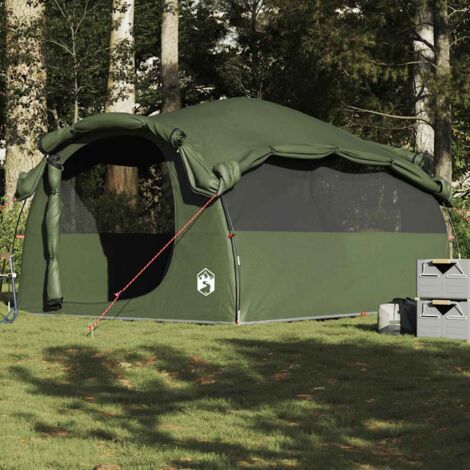 Tente vidaXL Tente de pêche 2 personnes camouflage imperméable