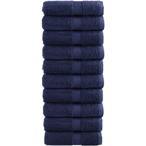 Lot De 6 Serviettes Invité Lin Naturel – Pekin Artisanat, Thème Marin