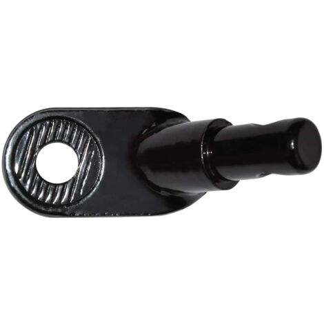 Attelage Remorque Pour Vélo – Coude Incliné En Acier, Diamètre Trou 11 Mm, Pour Fixer Remorques Enfant/bagages