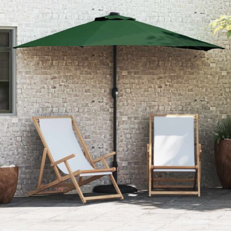 Parasol de demi Vert 294 x 150 x 224 cm tissu